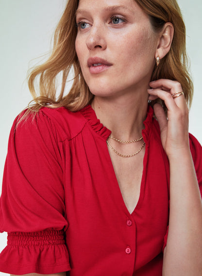 Noa Short Sleeve Blouse