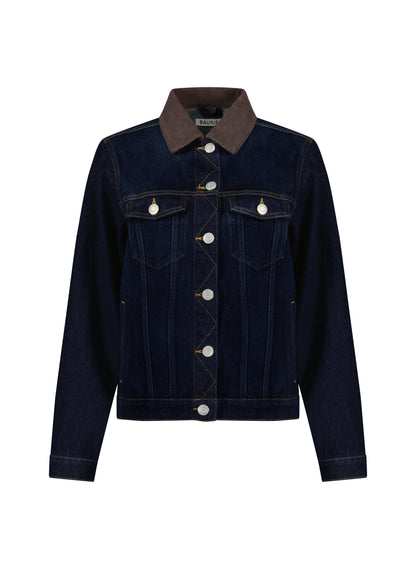 Nalan Organic Cotton Denim Trucker Jacket