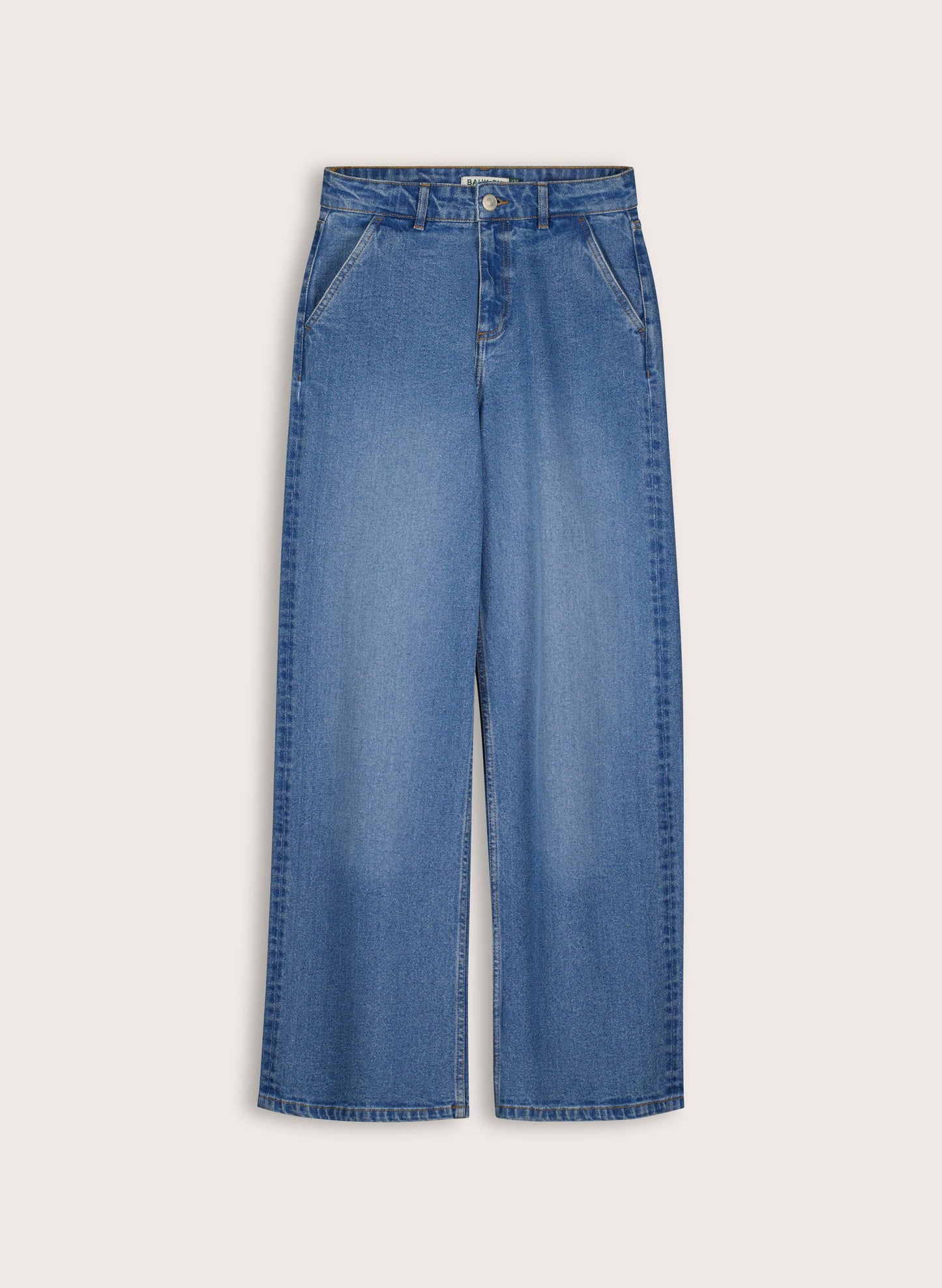 Emery Organic Cotton Stretch Wide Leg Jeans