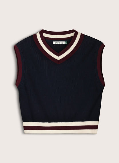 Leighton V-Neck Knitted Tank