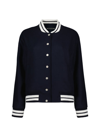 Terri Wool Blend Bomber Jacket