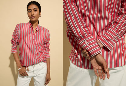 Rishma Organic Cotton Stripe Shirt