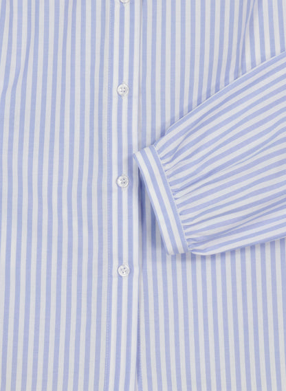 Debbie Organic Cotton Stripe Blouse