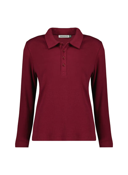 Luanne Organic Cotton Collar Top