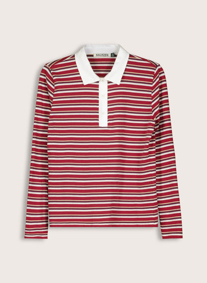 Esra Organic Cotton Polo Top