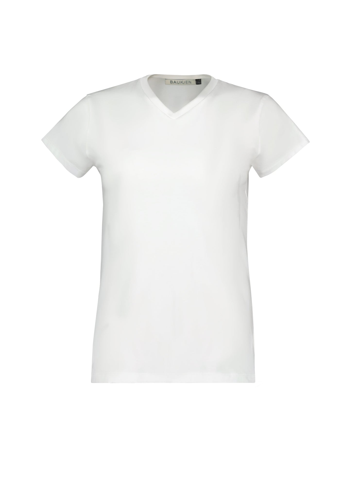 Kiana Organic Cotton V-Neck Slim Tee