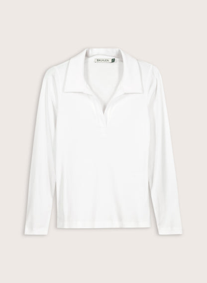 Fern Organic Cotton Collar Top