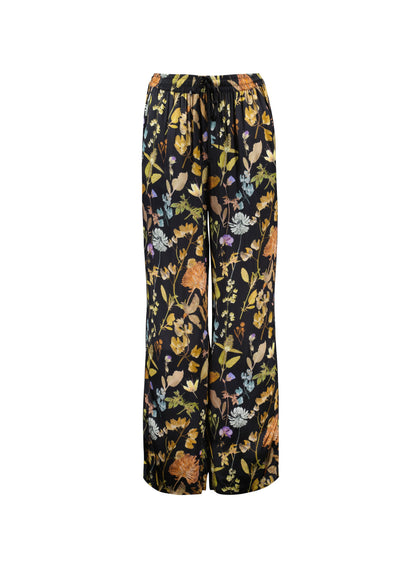 Mandy Printed Satin Trousers