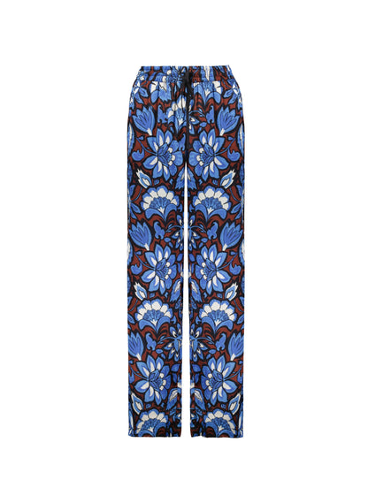 Mandy Printed Satin Trousers