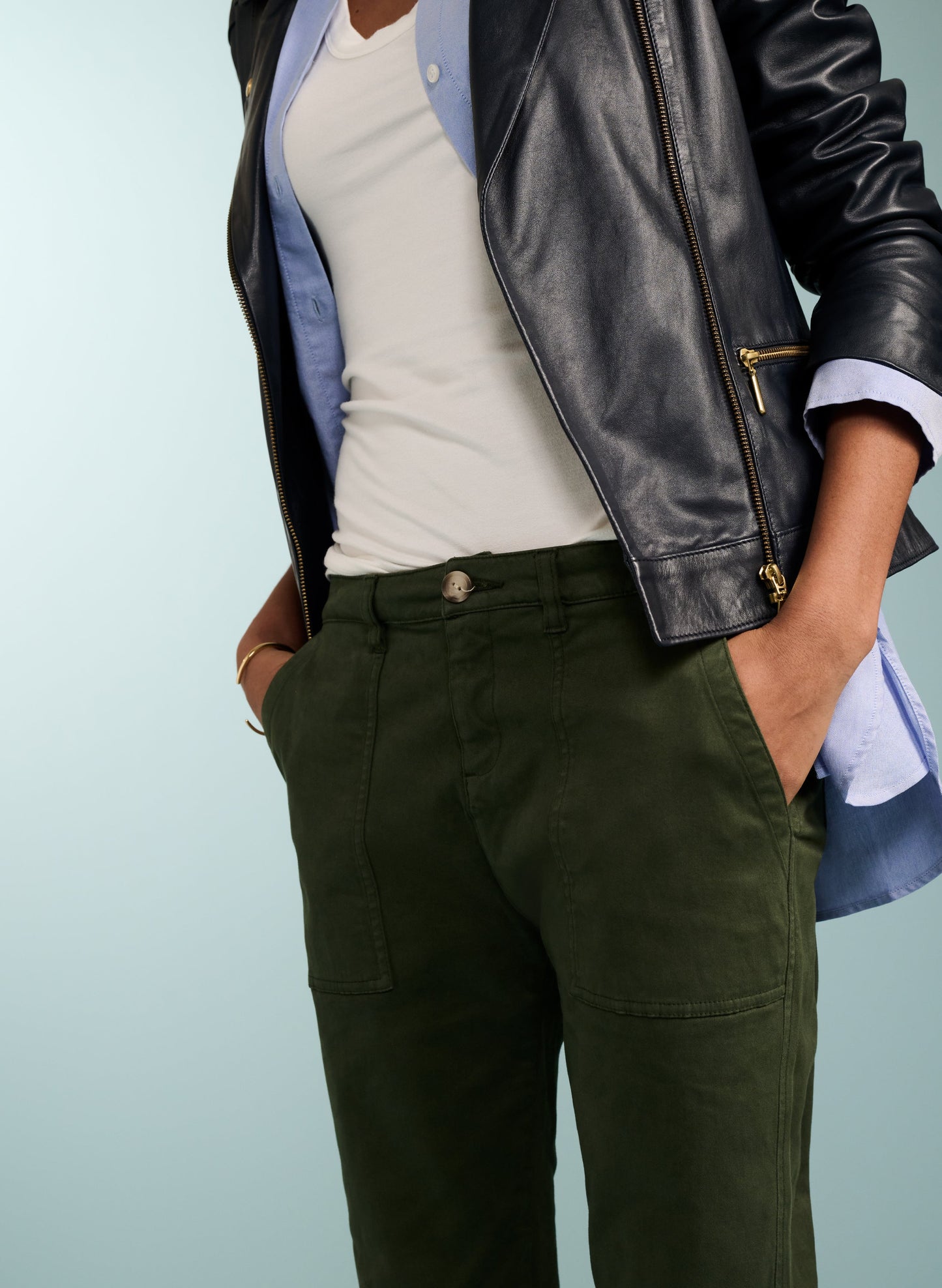 Oralie Organic Cotton Cargo Pant