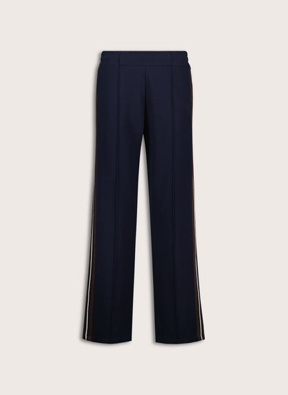 Marjorie Side Stripe Ponte Trousers