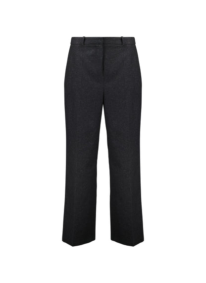 Gwynnie Wool Blend Wide Leg Trousers