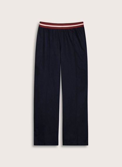 Remy Wool Blend Wide Leg Trousers