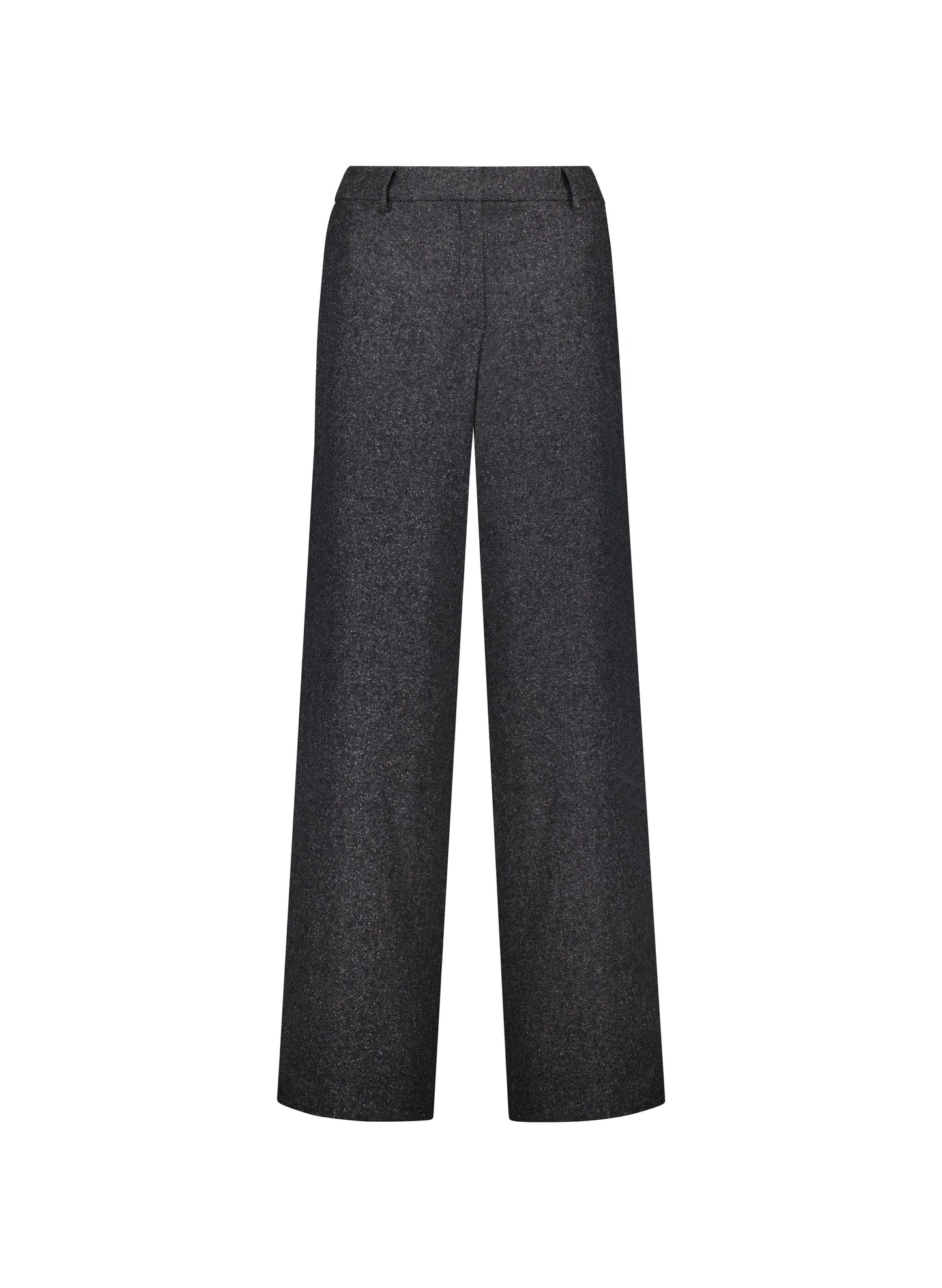 Petite Gwynnie Wool Blend Wide Leg Trousers