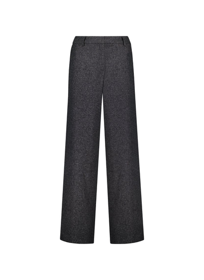 Petite Gwynnie Wool Blend Wide Leg Trousers